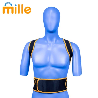 Correcteur de Posture pour Homme et Femme Réglable Respirant Support de Ceinture